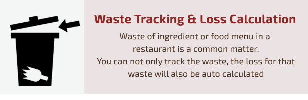 waste tracking loss calculation