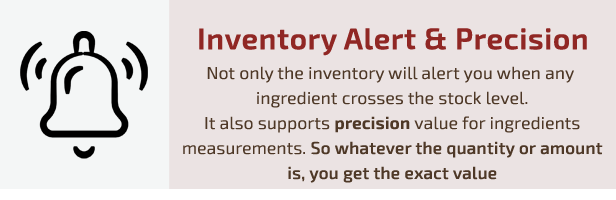 inventory alert precision