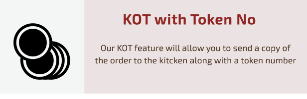 KOT with token no